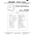 SHARP JX-8200 Parts Catalog SHARP JX-8200 Parts Catalog