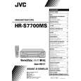 JVC HRS7700MS Owners Manual JVC HRS7700MS Owners Manual