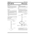 PIONEER CP-ST3/UC Owners Manual PIONEER CP-ST3/UC Owners Manual