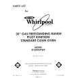 WHIRLPOOL SF302ESRW5 Parts Catalog WHIRLPOOL SF302ESRW5 Parts Catalog