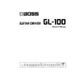 BOSS GL-100 Owners Manual BOSS GL-100 Owners Manual