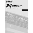 YAMAHA DG60FX-112 Owners Manual YAMAHA DG60FX-112 Owners Manual