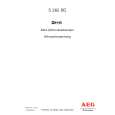 AEG S265KG Owners Manual AEG S265KG Owners Manual