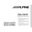 ALPINE TDA7561 Owners Manual ALPINE TDA7561 Owners Manual