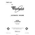 WHIRLPOOL LA5000XPW0 Parts Catalog WHIRLPOOL LA5000XPW0 Parts Catalog