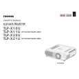 TOSHIBA TLP-X21U Owners Manual TOSHIBA TLP-X21U Owners Manual