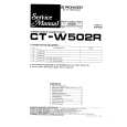PIONEER CT-W502R Service Manual PIONEER CT-W502R Service Manual