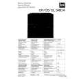 DUAL CL3400A Service Manual DUAL CL3400A Service Manual