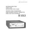SENNHEISER SI 1013 Owners Manual SENNHEISER SI 1013 Owners Manual