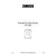 ZANUSSI ZT1022 Owners Manual ZANUSSI ZT1022 Owners Manual