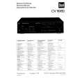 DUAL CV6060 Service Manual DUAL CV6060 Service Manual