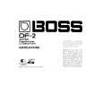 BOSS DF-2 Owners Manual BOSS DF-2 Owners Manual
