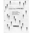 YAMAHA YPR-30 Owners Manual YAMAHA YPR-30 Owners Manual