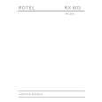 ROTEL RX-603 Service Manual ROTEL RX-603 Service Manual