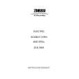 ZANUSSI ZCE5200 Owners Manual ZANUSSI ZCE5200 Owners Manual