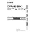 HITACHI DVP515EUK Owners Manual HITACHI DVP515EUK Owners Manual
