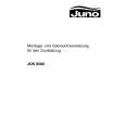 JUNO-ELECTROLUX JDK8580E Owners Manual JUNO-ELECTROLUX JDK8580E Owners Manual