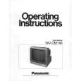 PANASONIC WVCM146 Owners Manual PANASONIC WVCM146 Owners Manual