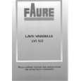 FAURE LVI122C Owners Manual FAURE LVI122C Owners Manual