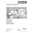 MIELE G841 Owners Manual MIELE G841 Owners Manual