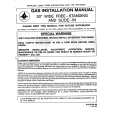 WHIRLPOOL SCG20200W Installation Manual WHIRLPOOL SCG20200W Installation Manual