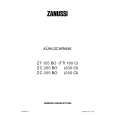 ZANUSSI ZC 205 BO Owners Manual ZANUSSI ZC 205 BO Owners Manual