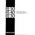 YAMAHA FE-40 Owners Manual YAMAHA FE-40 Owners Manual