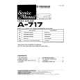 PIONEER A717 Service Manual PIONEER A717 Service Manual