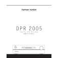 HARMAN KARDON DPR2005 Owners Manual HARMAN KARDON DPR2005 Owners Manual