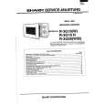 SHARP R-3G17(W) Service Manual SHARP R-3G17(W) Service Manual