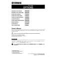 YAMAHA GAM5000 Owners Manual YAMAHA GAM5000 Owners Manual