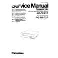 PANASONIC AGM670P Service Manual PANASONIC AGM670P Service Manual