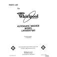 WHIRLPOOL LA9300XTF0 Parts Catalog WHIRLPOOL LA9300XTF0 Parts Catalog