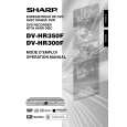 SHARP DVHR300F Owners Manual SHARP DVHR300F Owners Manual