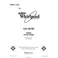 WHIRLPOOL LG7681XSW0 Parts Catalog WHIRLPOOL LG7681XSW0 Parts Catalog