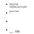 CANON COLOR BUB. JET Service Manual CANON COLOR BUB. JET Service Manual