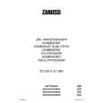 ZANUSSI ZD 22/5 A Owners Manual ZANUSSI ZD 22/5 A Owners Manual