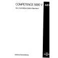 AEG 5000V-W Owners Manual AEG 5000V-W Owners Manual