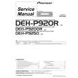 PIONEER DEH-P9250 Service Manual PIONEER DEH-P9250 Service Manual