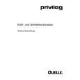 PRIVILEG 455.036 4/4836 Owners Manual PRIVILEG 455.036 4/4836 Owners Manual