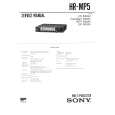 SONY HR-MP5 Service Manual SONY HR-MP5 Service Manual