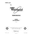 WHIRLPOOL ED19SCXRWR1 Parts Catalog WHIRLPOOL ED19SCXRWR1 Parts Catalog