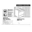 WHIRLPOOL SF370PEWN4 Installation Manual WHIRLPOOL SF370PEWN4 Installation Manual