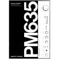 HARMAN KARDON PM635 Owners Manual HARMAN KARDON PM635 Owners Manual