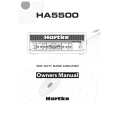 HARTKE HA5500 Owners Manual HARTKE HA5500 Owners Manual