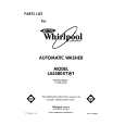 WHIRLPOOL LA5580XTF1 Parts Catalog WHIRLPOOL LA5580XTF1 Parts Catalog