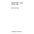 AEG Micromat DUO 30 TG w Owners Manual AEG Micromat DUO 30 TG w Owners Manual