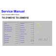 PANASONIC TX25MD1E Service Manual PANASONIC TX25MD1E Service Manual