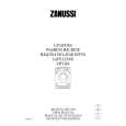 ZANUSSI ZWI285 Owners Manual ZANUSSI ZWI285 Owners Manual