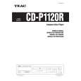 TEAC CD-P1120R Owners Manual TEAC CD-P1120R Owners Manual